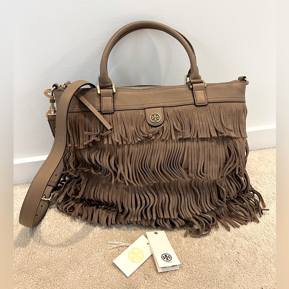 Tory Burch Fringe Tote